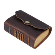 Brass Closure Full Grain Leather Journal Notebook Cover