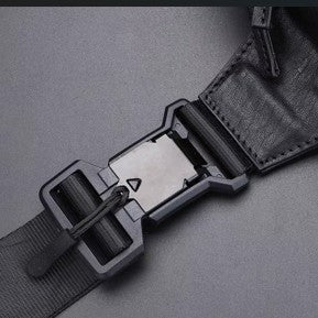 Full-Grain Leather Messenger Waist Bag, Mini Shoulder Bag