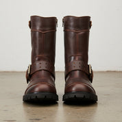 Men's Calf Leather Motorcycle Boots - Protective Moto Footwear