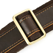 Full-Grain Leather Duffle Bag with Shoe Compartment