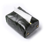 New Style Cowhide Full-Grain Leather Tissue Bag