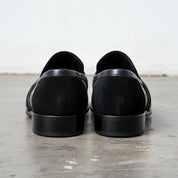 Handmade Mens Leather Shoes, Men Formal Slip on Leather Moccasin Dress Shoe