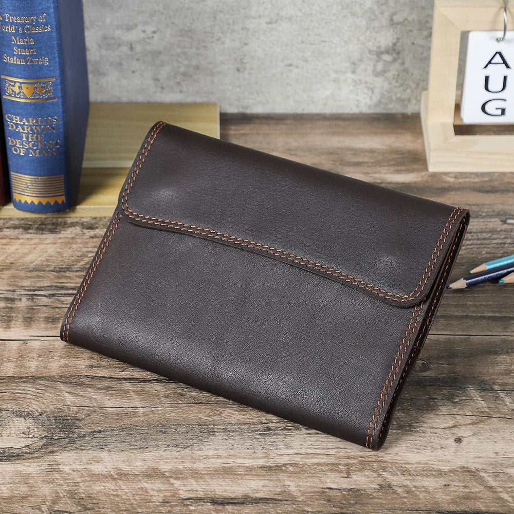 Handmade Vegetable Tanned Leather A5 Journal Notebook Cover