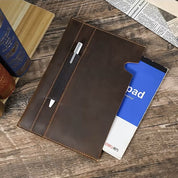 Handmade Crazy Horse Leather A5 Journal Bible Cover