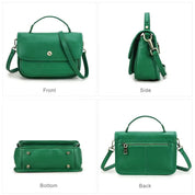 Women's Full Grain Leather Crossbody Bag,  Durable Shoulder Handbag
