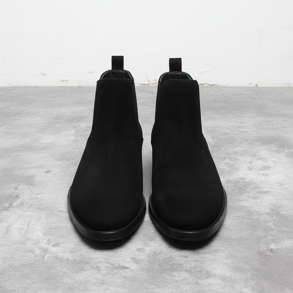 Handcrafted Men's Suede Chelsea Boots