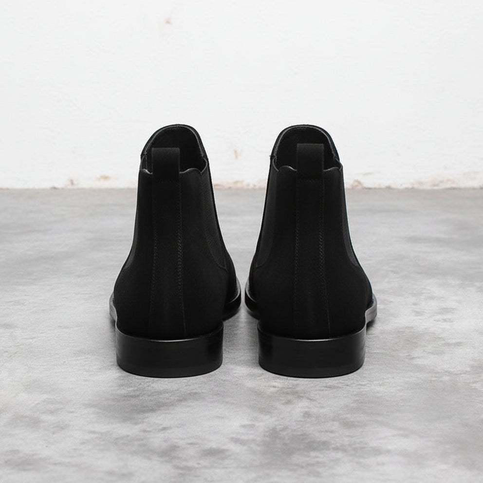 Handcrafted Men's Suede Chelsea Boots