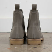Men's Grey Chelsea Suede Leather Boots