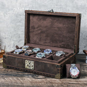 Handmade Leather Custom Watch Box