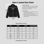 Men's Black Leather Biker Jacket