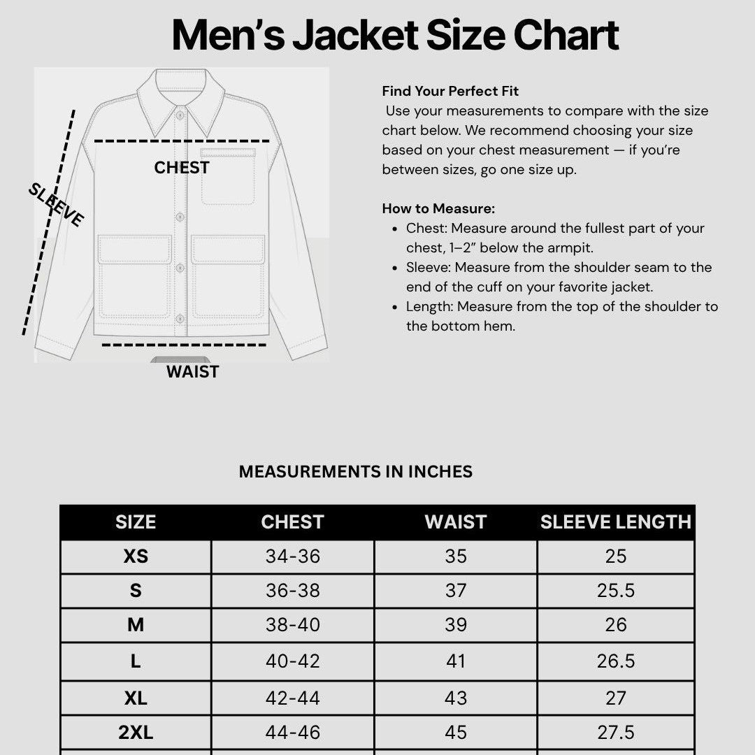 Men's Black USA Flag Leather Biker Jacket