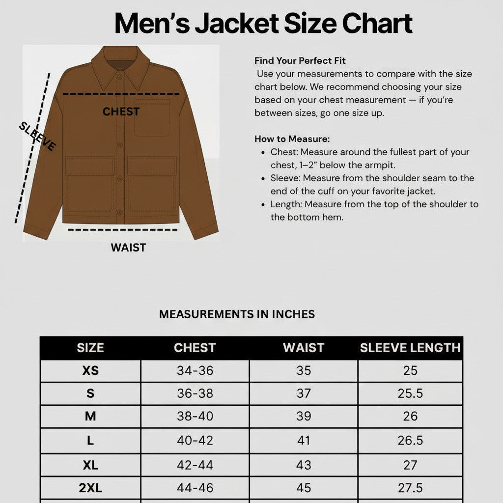 Men's Brown USA Flag Leather Biker Jacket