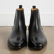 Men's Black Handmade Leather Chelsea Boots