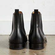 Men's Black Handmade Leather Chelsea Boots