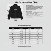 Men's Black Leather Biker Jacket