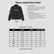 Men's Black Leather Cafe Racer Jacket
