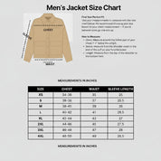 Men's Tan Leather Biker Jacket