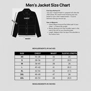 Men's Black Fringe Leather Biker Jacket