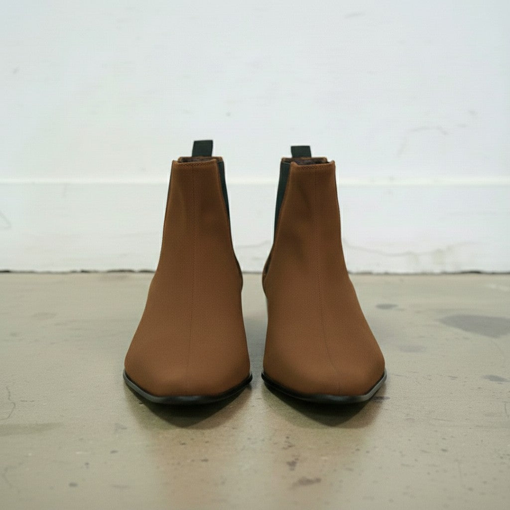 Men's Brown Suede Chelsea Boots