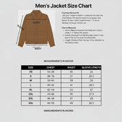 Men's Brown Diamond Studded Leather Biker Jacket
