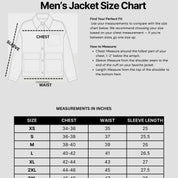 Men's Black Slim Fit Leather Biker Jacket