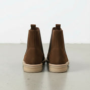 Men's Brown Suede Chelsea Boots