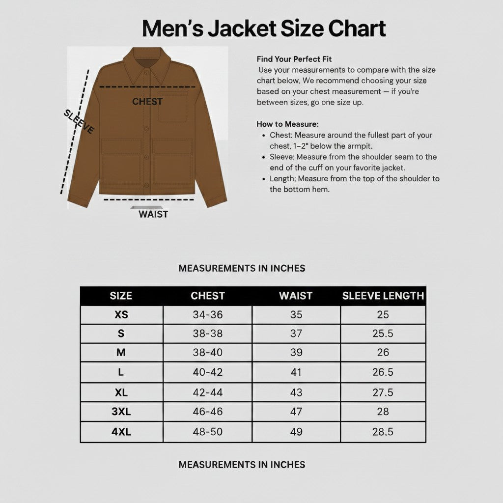 Men's Brown Leather Trench Coat