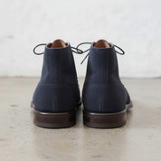 Men's Navy Blue Suede Chukka Boots