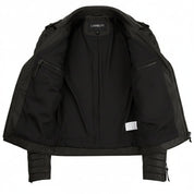Men's Black Leather Biker Jacket