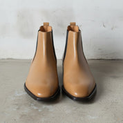 Men's Tan Leather Chelsea Boots