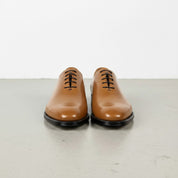 Men's Tan Leather Oxfords