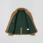 Men's Tan Suede Field Jacket