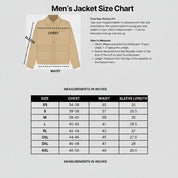 Men's Tan Belted Leather Biker Jacket