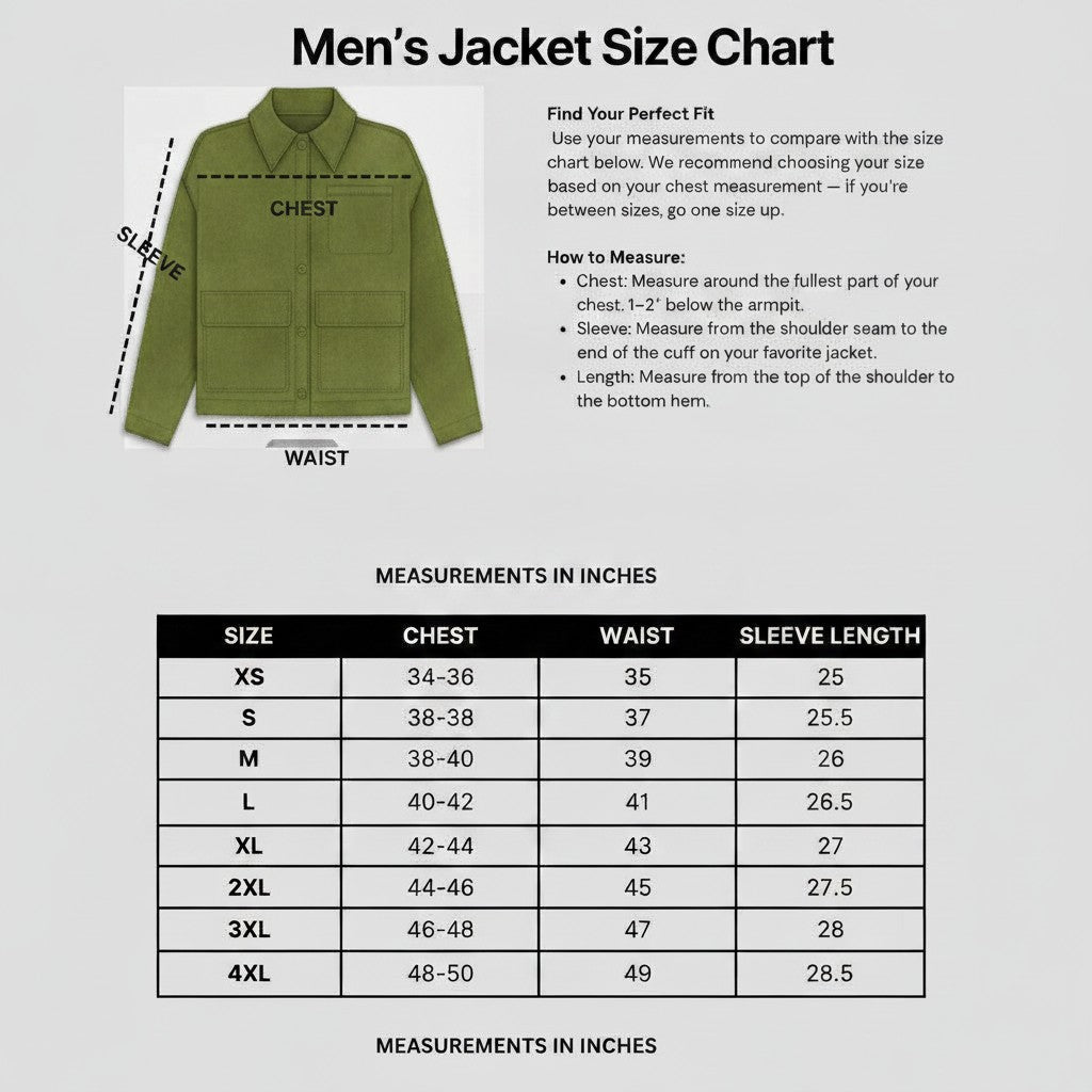 Men's Olive Green Suede Leather Biker Jacket — Cheswick