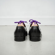 Men's Black Crocodile-Embossed Leather Penny Loafers — Aitchison