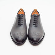 Men's Black Plain-Toe Leather Oxfords — Norton — Norton