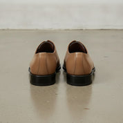 Men's Tan Plain-Toe Leather Oxfords — Norton