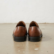 Brown Cap-Toe Leather Oxfords — Aspinall — Aspinall