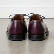 Men's Burgundy Cap-Toe Leather Oxfords — Alton — Alton