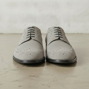 Light Gray Wingtip Suede Derby — Hobart — Hobart — Hobart