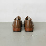 Men's Brown Wingtip Leather Derby Brogues — Arkendale
