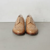 Men's Tan Wingtip Leather Derby Brogues — Arkendale — Arkendale