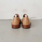 Men's Tan Wingtip Leather Derby Brogues — Arkendale — Arkendale