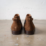 Men's Brown Suede Chelsea Boots — Wickham