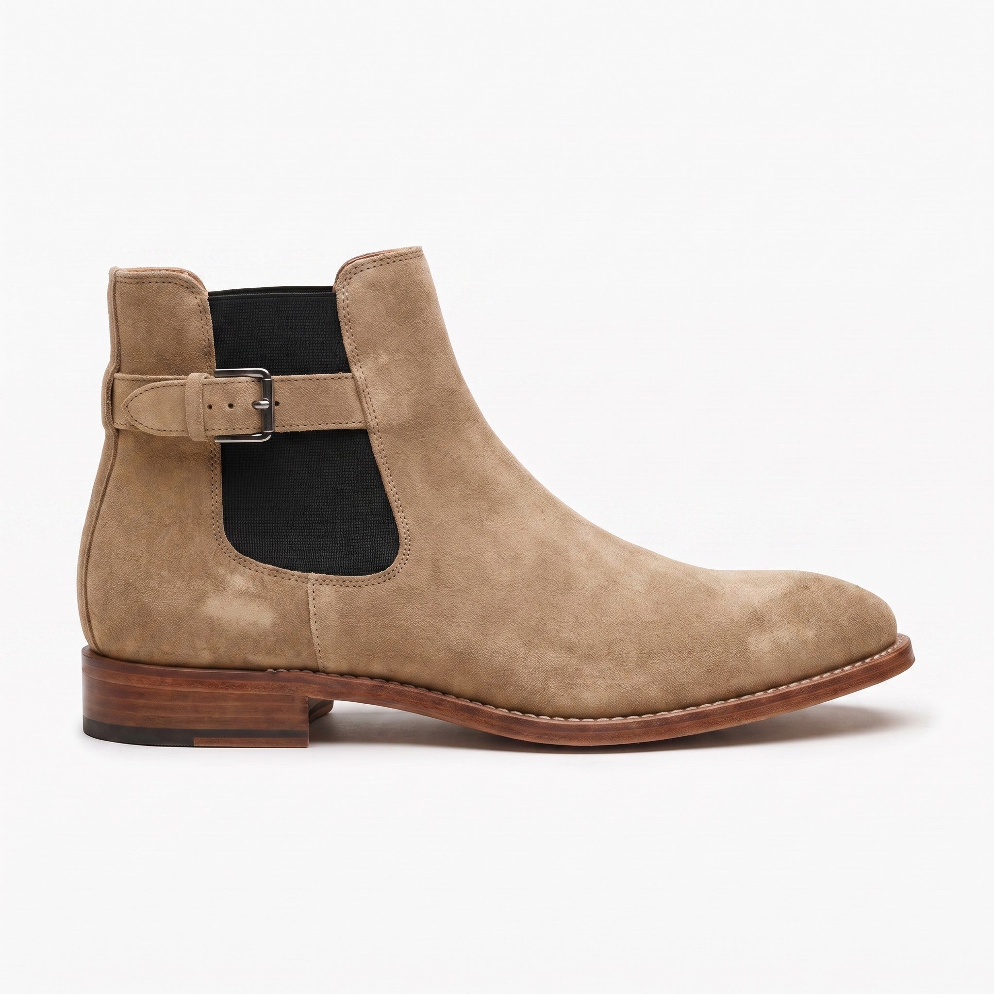 Men's Tan Suede Chelsea Boots — Wickham — Wickham