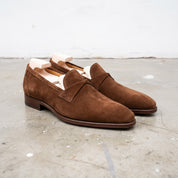 Men's Brown Suede Loafers — Hamley — Hamley