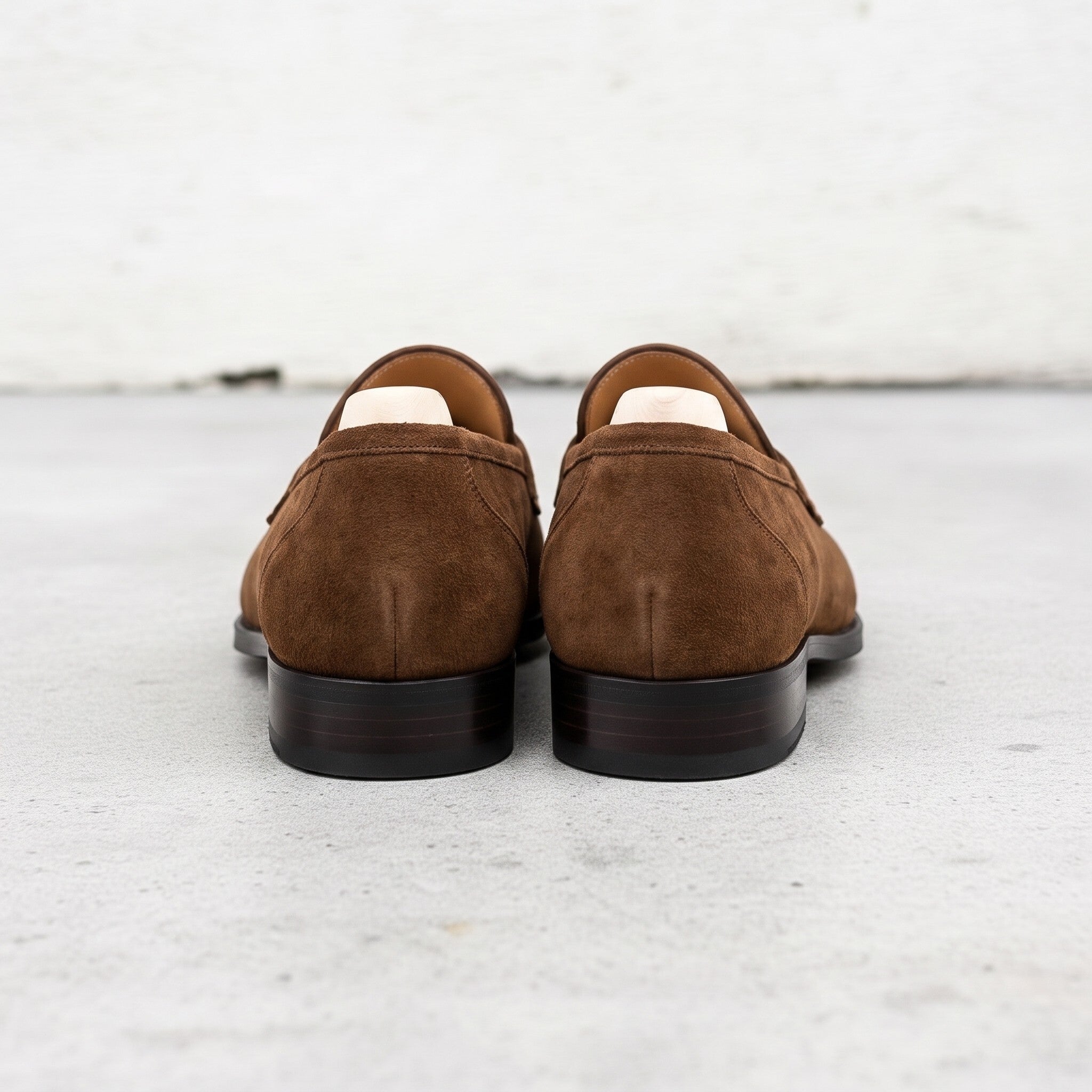 Men's Brown Suede Loafers — Hamley — Hamley