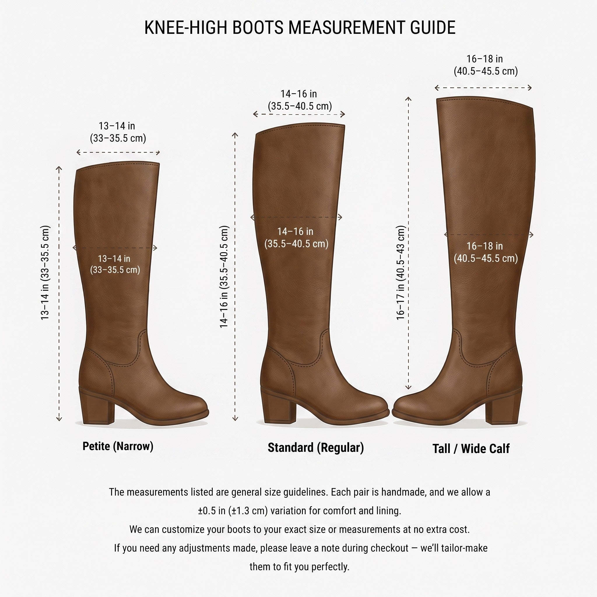 Women's Brown Round-Toe Leather Mid-Calf Western Boots — Fairfax — Fairfax