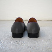 Men's Dark Grey Suede Moccasins — Gosnell — Gosnell