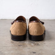 Men's Tan Suede Tassel Loafers — Bilsdale — Bilsdale